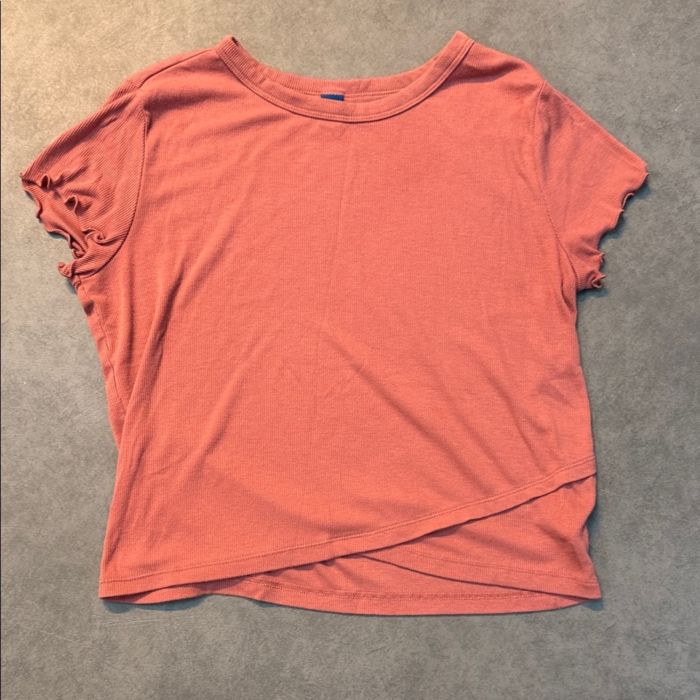Old Navy Brick Red Short Sleeve Tee